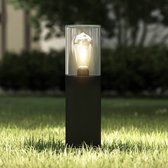 Arcchio - Sokkellamp - 1licht - aluminium, glas - H: 40 cm - E27 - , helder