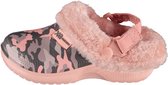 Xq Footwear Tuinklompen Junior Rubber/imitatiebond Roze/grijs Mt 35-36