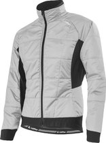 Löffler Fietsjack Hotbond Dames Polyester/nylon Zilver Maat 44