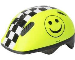 M-wave Fietshelm Kid Smile Junior Abs Neongeel Maat 52-57 Cm/s