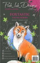 Pink Ink Designs - Clear stamp A5 Foxtastic