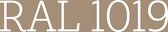 RAL 1019 Grey Beige - matte lakverf Mia Colore