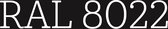RAL 8022 Black Brown - kalkverf l'Authentique