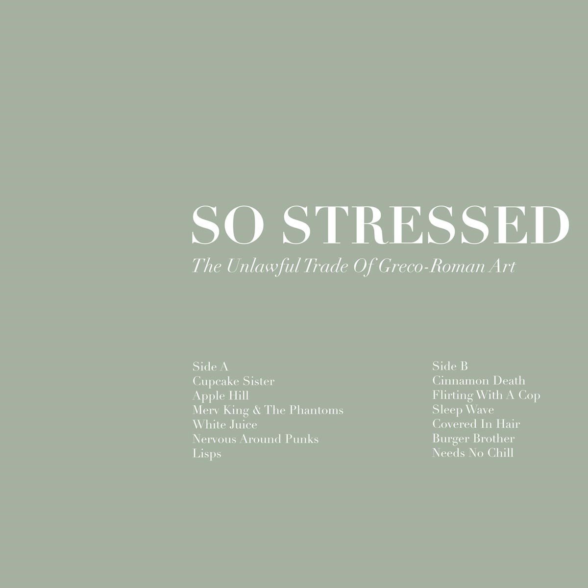 So Stressed - The Unlawful Trade Of Greco (CD)