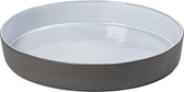 Costa Nova - Lagoa ecogres - soep/pasta bord wit - aardewerk - set van 6 - 23,7 cm rond
