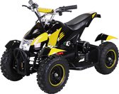 Elektrische kinder Quad ATV Cobra 800 watt 25 - 30 km/u 3 Standen Zwart/Geel