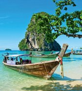 Dimex Thailand Boat Vlies Fotobehang 225x250cm 3-banen