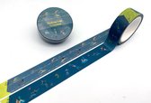 Creabrulee - Washi Tape - Zwemmen