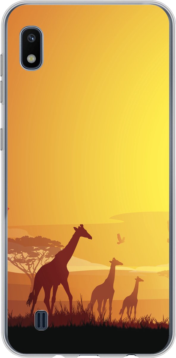 Coque Gel Souple Pour IPhone SE – Motif Girafe, Protection Incassable, Marque Novago