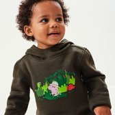 De Regatta Peppa grafische hoody - kinderen - lichtgewicht - Donkergroen