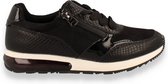 SPROX  dames sneaker  ZWART 37