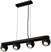 BOLL Hanglamp LED 4x50W/0lm Zwart