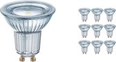 Voordeelpak 10x Osram Parathom GU10 PAR16 4.3W 827 120D | Zeer Warm Wit - Vervangt 50W