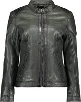 Donders Jas Leather Jacket 57438 Rose Olive 672 Dames Maat - 44