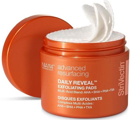 Advanced Resurfacing Daily Reveal Exfoliating Pads Exfolia n Ple ov Pol t ky bol