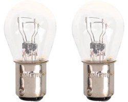 ProPlus Autolamp - 12V - 21/5W - BAY15D - Wit Licht - 2 stuks