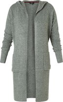 YESTA Bila Vest - Dark Grey/Melange - maat X-0(44)