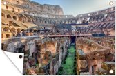 Muurdecoratie Colosseum - Rome - Italië - 180x120 cm - Tuinposter - Tuindoek - Buitenposter