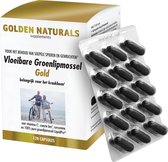 Golden Naturals Vloeibare Groenlipmossel Gold (120 softgel capsules)