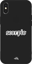 iPhone XS Max Case - Scorpio Black - iPhone Zodiac Case