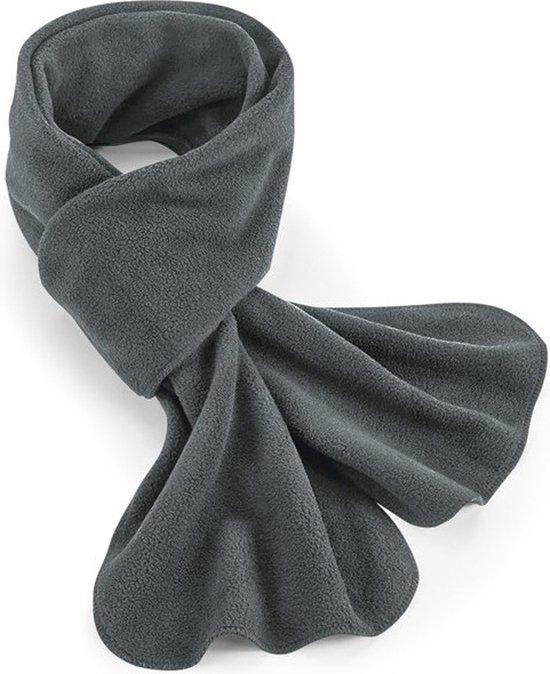 Warme fleece winter sjaal donkergrijs voor volwassenen - Gemaakt van 100%  gerecycled... | bol.com