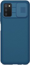 Nillkin - Hoesje geschikt voor Samsung Galaxy A03s - CamShield Case - Blauw