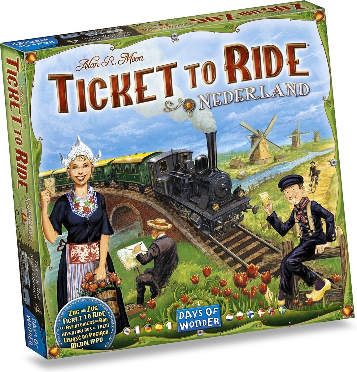 marmeren Chaise longue expeditie Asmodee Ticket To Ride Nederland | Games | bol.com