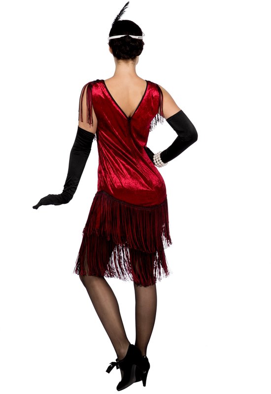 Costume de danseur des années 1920 | Fatal Flapper Fabienne 1920s | Femme | Taille 36 | Costume de carnaval | Déguisements