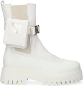 Bronx Groov-y 47348 Chelsea boots - Enkellaarsjes - Dames - Wit - Maat 40