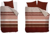 Beddinghouse Lex Dekbedovertrek - Lits-jumeaux - 240x200/220 cm - Rood