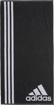 Adidas Handdoek Towel - Maat S - Zwart - 50 x 100 cm