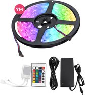 Lagiba 12V waterdichte LED strip - 700 cm - RGB - 50.4 Watt