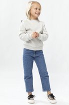 Sissy-Boy - Grijze sweater met schouderdetail girls