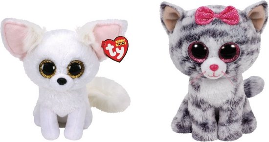 Ty Knuffel Beanie Boos Phoenix Fox And Kiki Cat