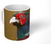 Mok - Fazant - Portret - Dieren - 350 ML - Beker