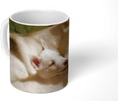 Mok - Moeder met puppy - 350 ML - Beker