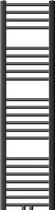 Bol.com Badkamerradiator middenaansluiting 300x1400 mm antraciet recht incl. montagemateriaal LuxeBath aanbieding