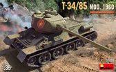 1:35 MiniArt 37089 T-34/85 Mod. 1960 Tank Plastic Modelbouwpakket