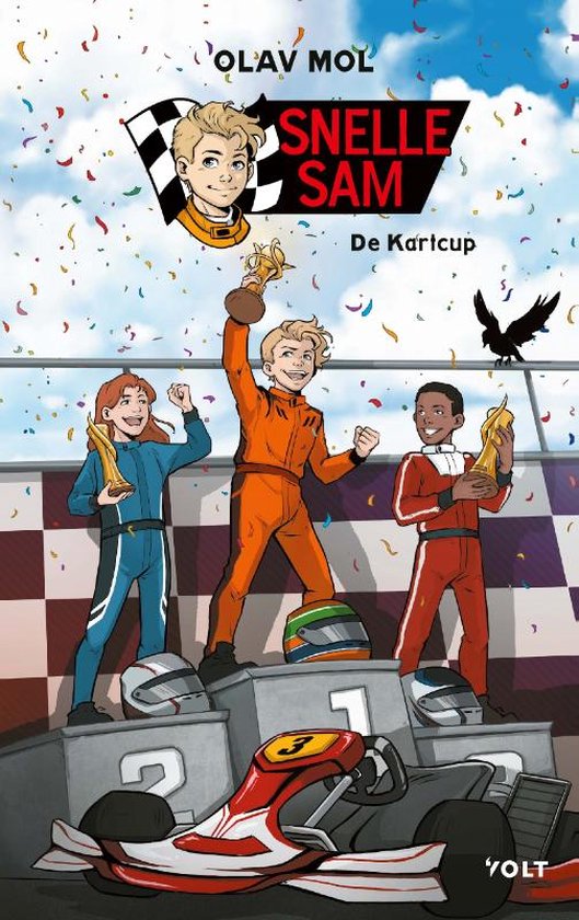 Boek cover Snelle Sam  -   De Kartcup van Olav Mol (Hardcover)
