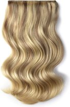 Remy Human Hair extensions Double Weft straight 24 - blond 14/22#