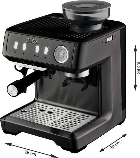 Support de support de tasseur de café expresso Base de stockage de tasseur  de café robuste et antidérapante pour machine à café (noir)
