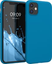 kwmobile telefoonhoesje voor Apple iPhone 11 - Hoesje voor smartphone - Back cover in Caribisch blauw