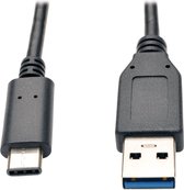 Tripp-Lite U428-003-G2 USB 3.1 Gen 2 (10 Gbps) Cable, USB Type-C (USB-C) to USB-A (M/M), 3 ft. TrippLite