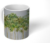 Mok - Jungle - Groen - Palmboom - 350 ML - Beker
