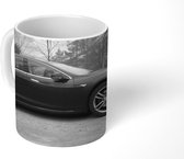 Mok - Tesla - Zwart - Bomen - 350 ML - Beker