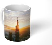 Mok - Zonsopgang bij de Aziatische Taipei 101 in Taipei - 350 ML - Beker