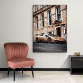 Poster Lambo - Plexiglas - 120x180 cm - Meerdere Afmetingen & Prijzen | Wanddecoratie - Interieur - Art - Wonen - Schilderij - Kunst