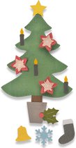 Sizzix Bigz Plus Snijmal - Kerstboom 2 - 2 stuks