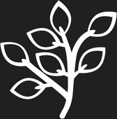 The Crafter's Workshop Stencil - 10x10cm - Leafy Branch
