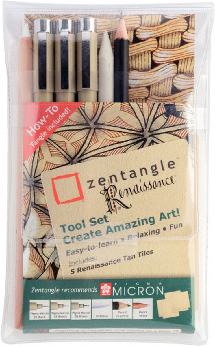 Sakura Zentangle Renaissance Toolset 11